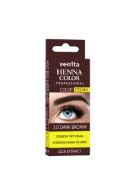 Henna do brwi i rzęs w kremie 3.0 Dark Brown