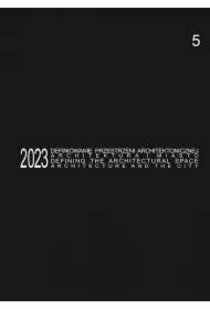 Defining the Architectural Space, 2023 vol. 5