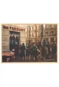 Pocztówka Warszawa 1947 Sklep kolonialny