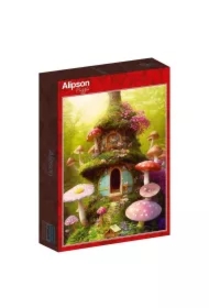 Puzzle 1000 el. Dom z grzybów