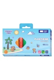 Plastelina Yummy Yum Kapibara 10 kolorów Happy Color