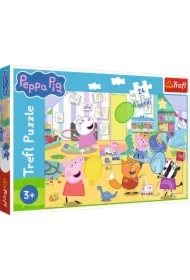 Puzzle maxi 24 el. Piękna Peppa