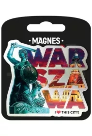Magnes I love Poland Warszawa ILP-MAG-A-WAR-08