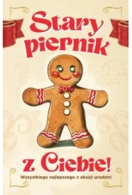 Karnet Urodziny Stary Piernik