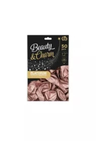 Balony Beauty&Charm platynowe