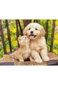 Malowanie po numerach - Mali Przyjaciele