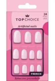 Paznokcie sztuczne French migdałowe