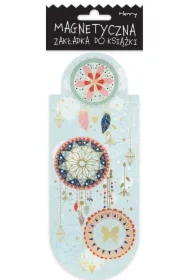 Zakładka magnetyczna owal Błękitne łapacze