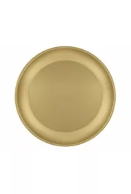 Talerz wielokrotnego użytku złoty
