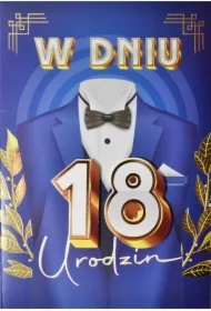 Karnet Urodziny 18