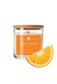 Świeca sojowa zapachowa Pomarańcza