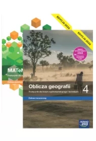 Pakiet podręczników: MATeMAtyka, Oblicza geografii. Zakres rozszerzony. Liceum i technikum. Klasa 4. Edycja 2024