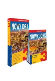 Nowy Jork 3w1: przewodnik + atlas + mapa w.2025