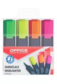 Komplet zakreślaczy fluorescencyjnych