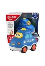 Auto policja ze światłem i dżwiękiem