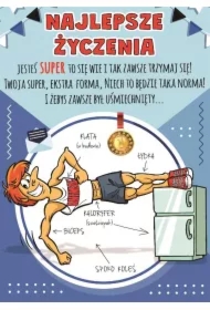 Karnet Comic B6 + koperta wzór nr 19 Urodziny