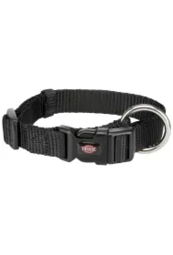 Obroża nylon 35-55cm/20mm czarna