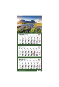 Kalendarz 2026 trójdzielny Góry