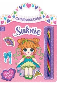 Zaczarowana kredka. Suknie. Świat modelek