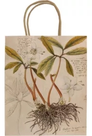 Torebka ozdobna A5 STBAG103 Anno 1550 ciemiernik