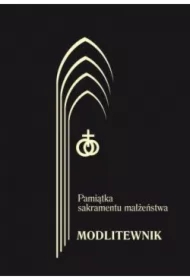 Modlitewnik. Pamiątka sakramentu małżeństwa. Czarny