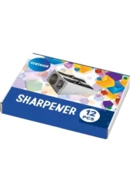 Temperówka metalowa z dwoma ostrzami (12 szt)