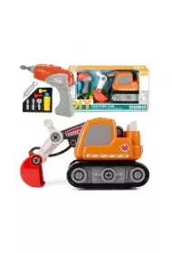 Koparka na gąsienicach do skręcania z narzędziami