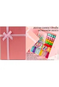 Zestaw gumek i spinek do włosów mały