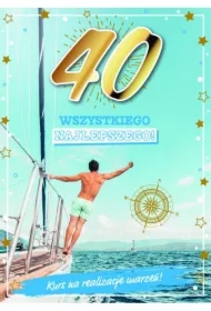 Karnet Urodziny 40