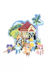 Zestaw dekoracyjny na stół Bluey papier