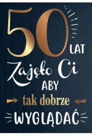 Karnet B6 PR-107 Urodziny 50