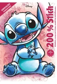 200% Stitch. Mandale, iluzje optyczne, scenki do kolorowania. Disney