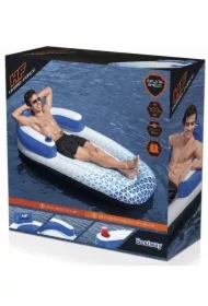 Materac dmuchany z oparciem 191x107