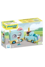 Playmobil 1.2.3 Szalony Donut Truck z funkcją układania i sortowania 71325