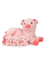 Mama świnka z 3 młodymi świnkami