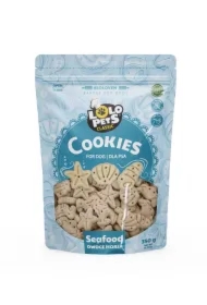 Ciastka dla psa owoce morza w folii doypack