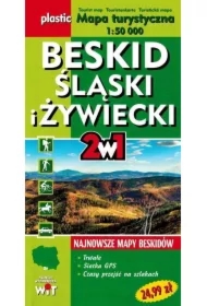 Mapa turystyczna Beskid Śląski i Żywiecki 1:50 000