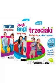 Pakiet Matematyka. Karty pracy w szkole i w domu. Klasa 3, Język angielski. Karty pracy w szkole i w domu. Klasa 3, Trzeciaki. Karty pracy w szkole i w domu