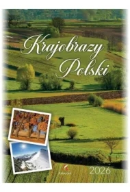 Kalendarz 2026 B4 wieloplanszowy Krajobrazy Polski