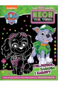 Psi Patrol. Neon. Moc koloru. Psi Patrol. Zadania i zabawy