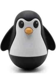 Wańka wstańka Pingwin czarny