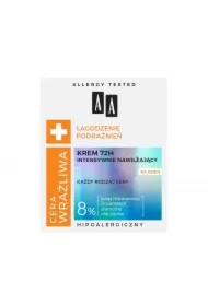 Cera Wrażliwa krem intensywnie nawilżający 72H na dzień