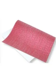 Papier ozdobny brokatowy 140g 40x60cm czerwony 5ar