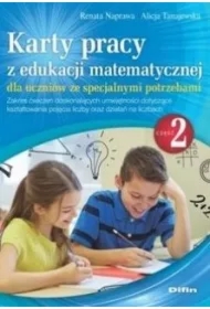 Karty pracy z edukacji matematycznej dla uczniów ze specjalnymi potrzebami. Część 2