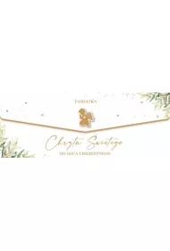 Karnet Chrzest od ojca chrzestnego