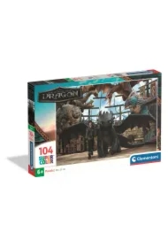 Puzzle 104 el. SuperColor. How To Train Your Dragon