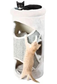 Wieża dla kota Gracia, 85cm, jasnoszary