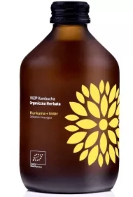 Kombucha z kurkumą i imbirem bezglutenowa