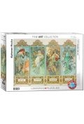 Фото - Пазли й мозаїки Eurographics Puzzle 1000 el. Cztery pory roku, Mucha 