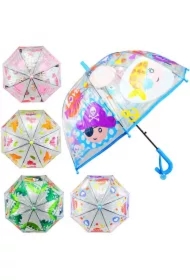 Parasolka przeźroczysta z grafiką MIX